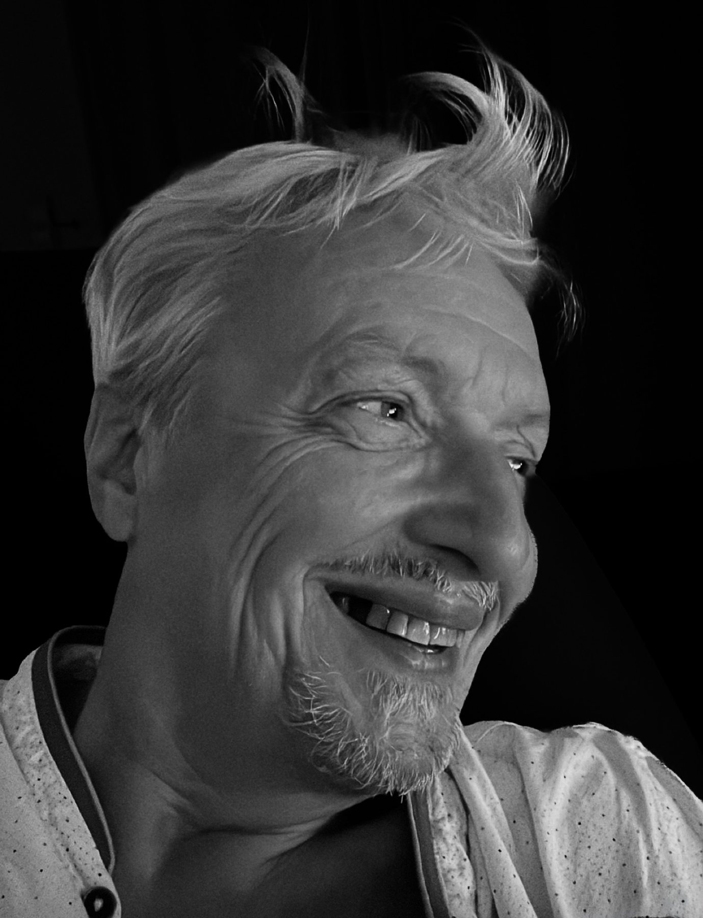 Portrait en noir et blanc de Jacques MOISSE